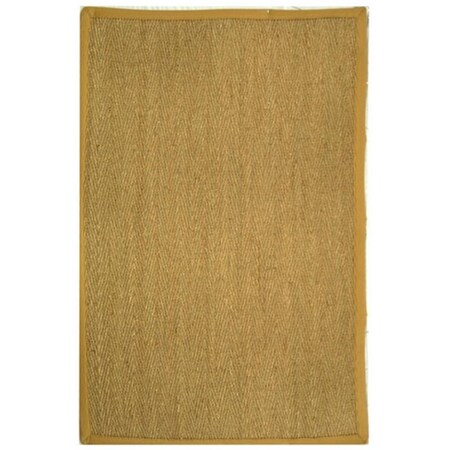 Safavieh Natural Fiber Power Loomed Accent Rug- Natural - Beige- 2 x 3 ft. NF115A-2